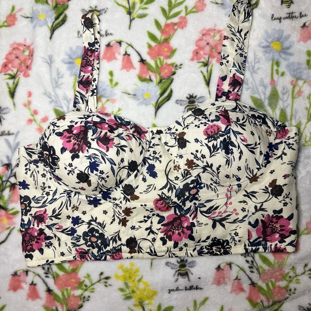Floral Crop Top